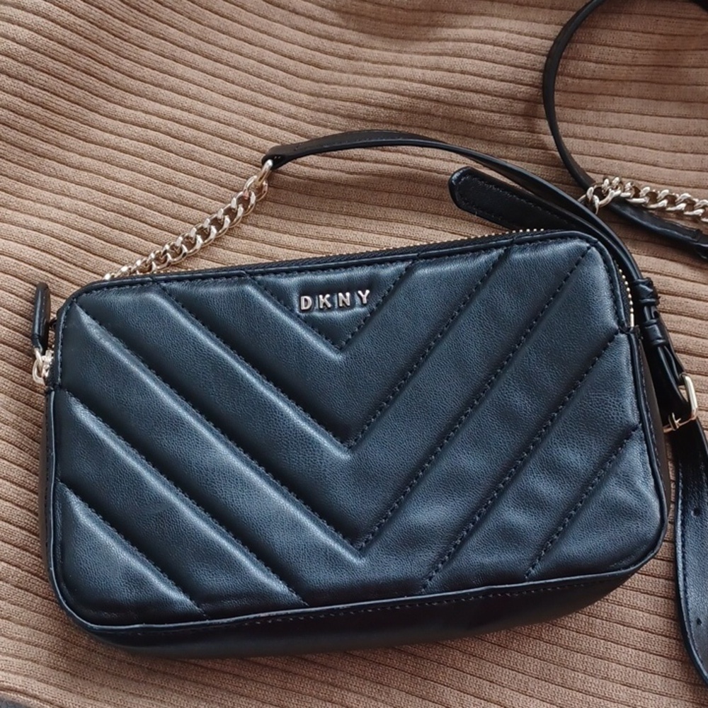DKNY Veronica Double Zip Crossbody,